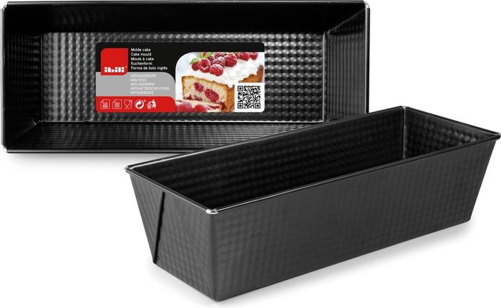 Ibili Kastenform 30 x 11 x 8 cm, 2 Liter Backen Sie köstliche Kuchen