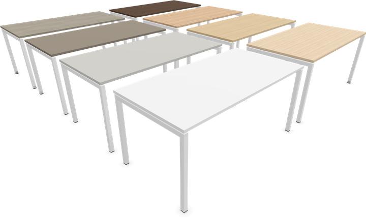 Image du produit Narbutas Bureau Nova U (160 x 80 x 74 cm)