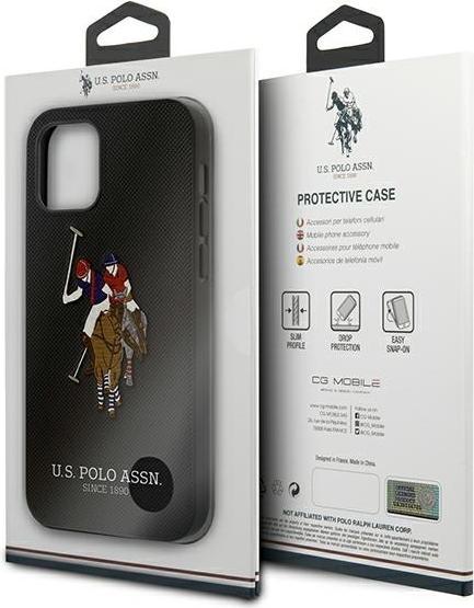 Produktbild U.S. Polo US Polo USHCP12LPUGFLBK iPhone 12 Pro Max 6.7 juoda (Apple iPhone 12 Pro Max)