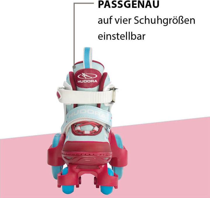 Actual product image Hudora Roller Skate My First Quad LED (26, 27, 28, 29)