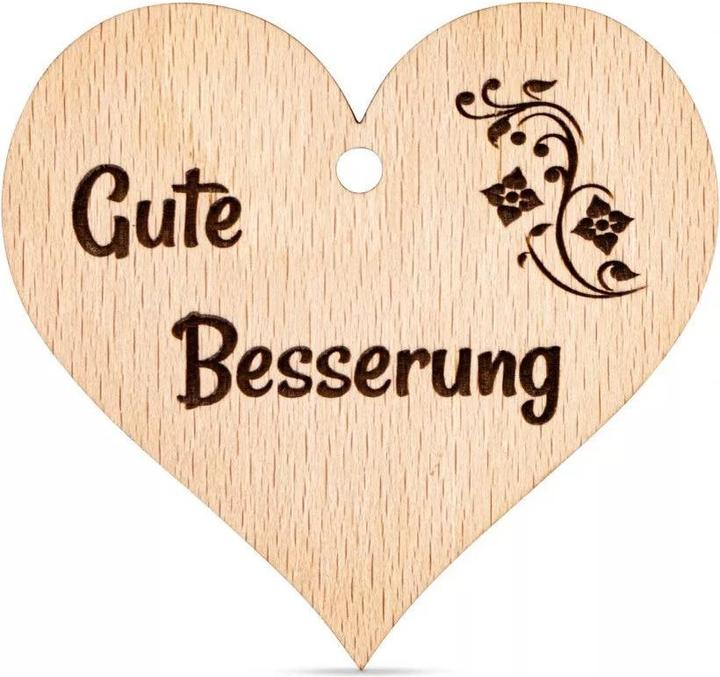 Herz Ganzem Herz Gute Besserung