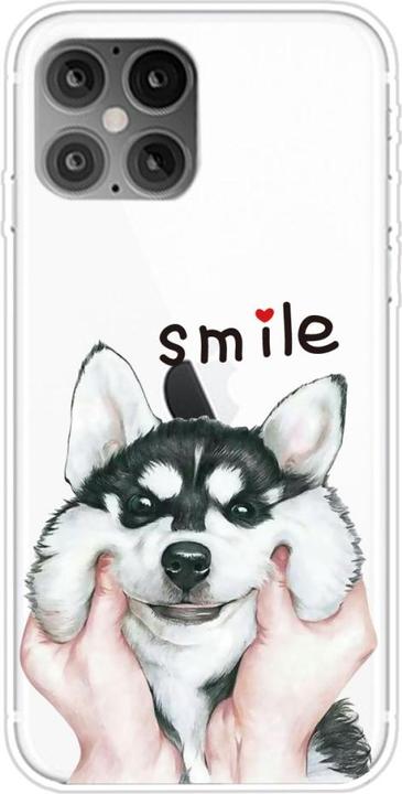 Actual product image Ueli Express iPhone 12 Pro Max Super Slim Rubber Case Smile (Apple iPhone 12 Pro Max)