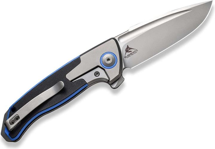 Image du produit WE Press Check Titanium G10 Black Blue DP (8 cm)