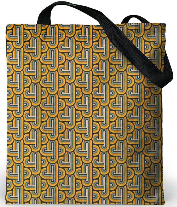 Produktbild Only-Bags.Store Ästhetische Tragetasche mit Reissverschluss - Bedruckter Jutebeutel