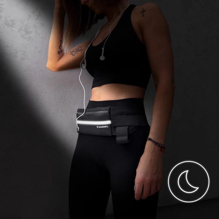 Produktbild Wozinsky Waist Bag (WRBBK1) for Training - Black