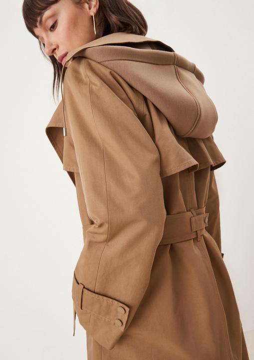 Actual product image s.Oliver Chic long sleeve coat with loose fit