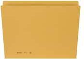 Produktbild Biella Einlagemappe für A4 31,7x22/23,5 cm, 240 g/m2, gelb, Pk. à 100 Stk (A4, 100x)