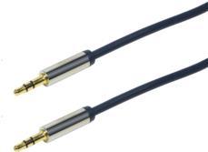 Image du produit LogiLink CA Câble de connexion (1.50 m, Câble AUX)
