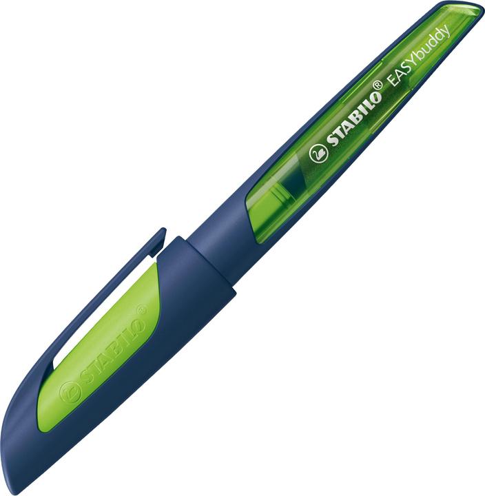 Actual product image STABILO EASYbuddy fountain pen cartridge filling system black, lime 1 piece(s) (Sweet lime, Black, 1 x)