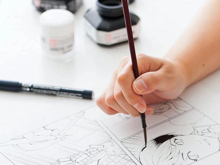 Produktbild Kuretake Tusche Sumi Ink (1 Stk., Schwarz)