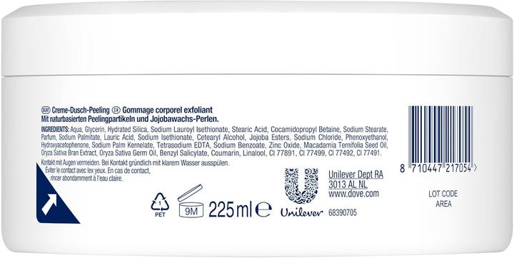 Actual product image Dove Creme-Dusch-Peeling (900 ml)