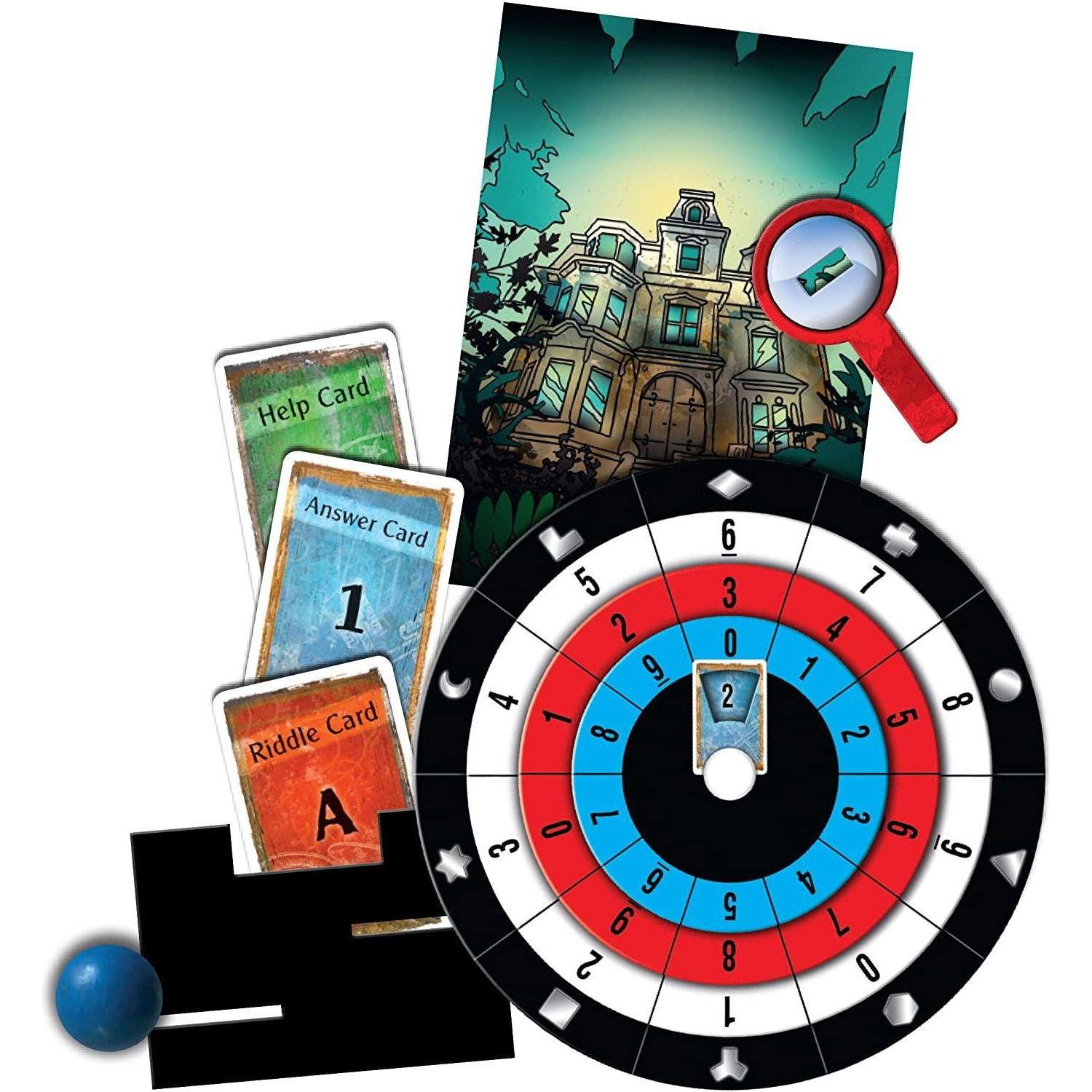 Thumbnail - Thames & Kosmos EXIT: The House of Riddles Brettspiel Abzug (Englisch)