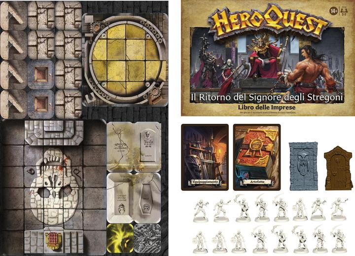 Produktbild Hasbro Gaming HeroQuest Die Rückkehr des Hexen-Lords Abenteuerpack Basisspiel (Französisch)