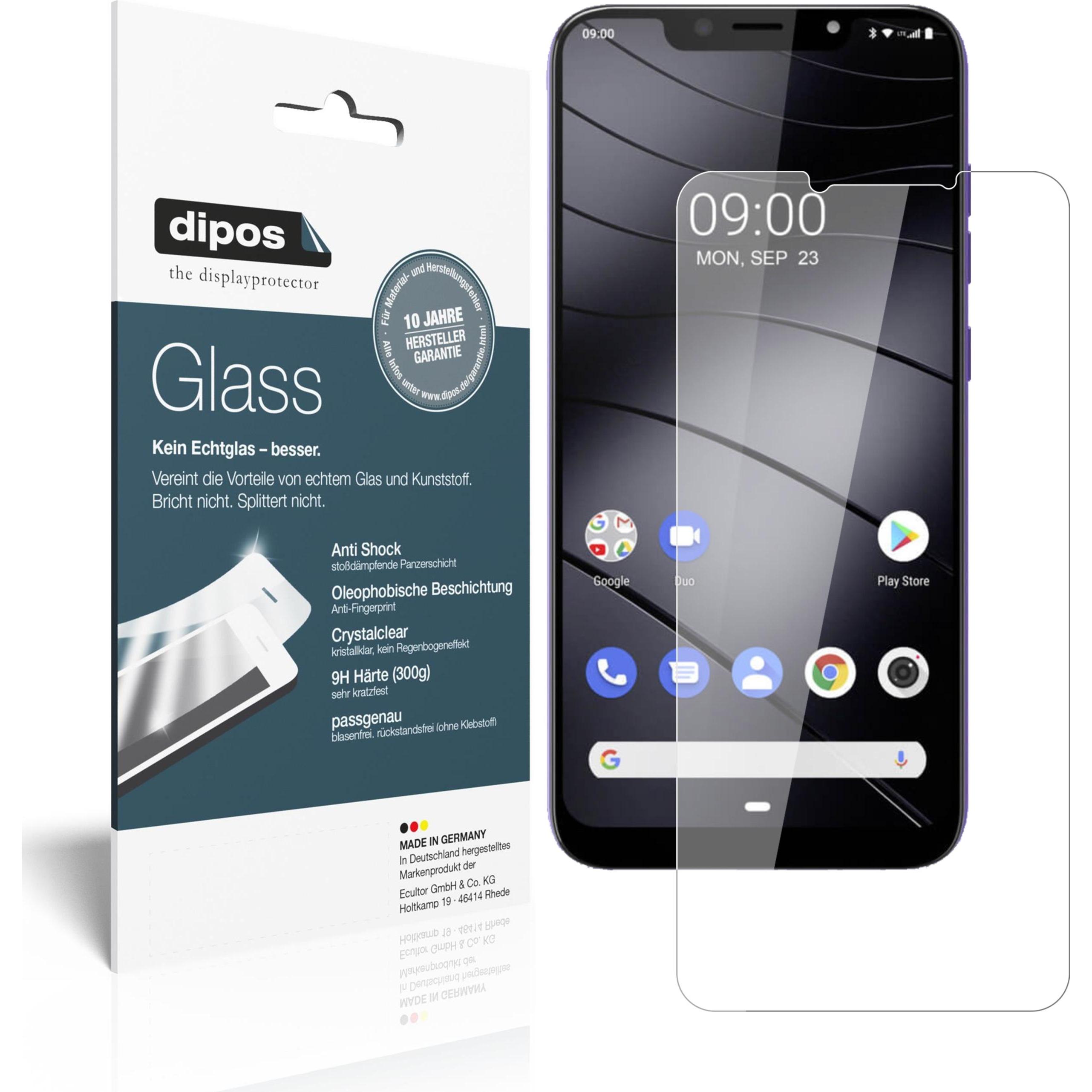 Thumbnail - Dipos Displayschutz Anti-Shock (2 Stück, Gigaset GS195), Smartphone Schutzfolie, Transparent