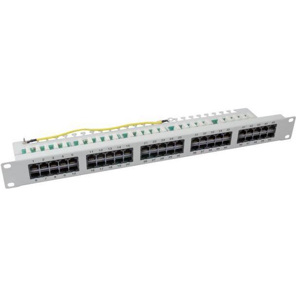 EFB Elektronik 37595.2 1U Patch Panel, Server Zubehör, Grau