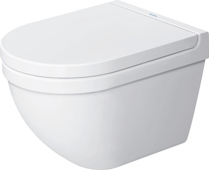 Actual product image Duravit Low-profile WC Starck 3 compact 48.5 cm white wall-mounted 2227090000