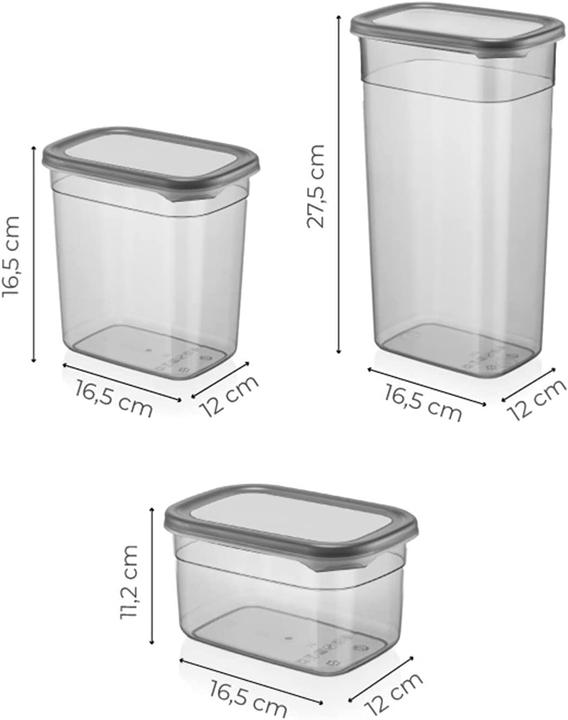 Produktbild Viwares Vorratsdosen Set (3.20 l)