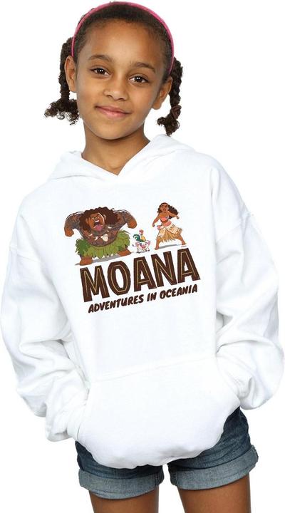 Immagine prodotto Disney Moana Adventures in Oceania Felpa con Cappuccio Ragazze (116)