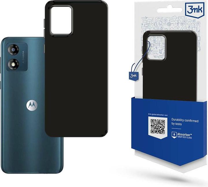 3MK Matt Case Motorola Moto E13 czarny/black (Motorola Moto E13)