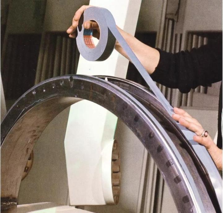 Immagine prodotto tesa Nastro in tessuto 4657, 50 mm x 50 m, grigio (50 mm)