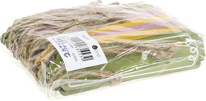 Actual product image Viana Holzhänger Geschenkanhänger mit Sprüchen 12er Set (12x)