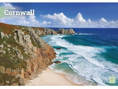 Actual product image Cornwall A4 Calendar 2026 (A4)