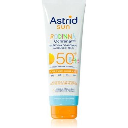 Astrid, Sonnencreme, Sun Family Milk (Sonnenmilch, SPF 50, 250 ml, 150 g)