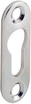 Image du produit Hettich Ferrure à tête bombée Acier galvanisé Longueur 62 mm Largeur 18 mm (1 pcs)