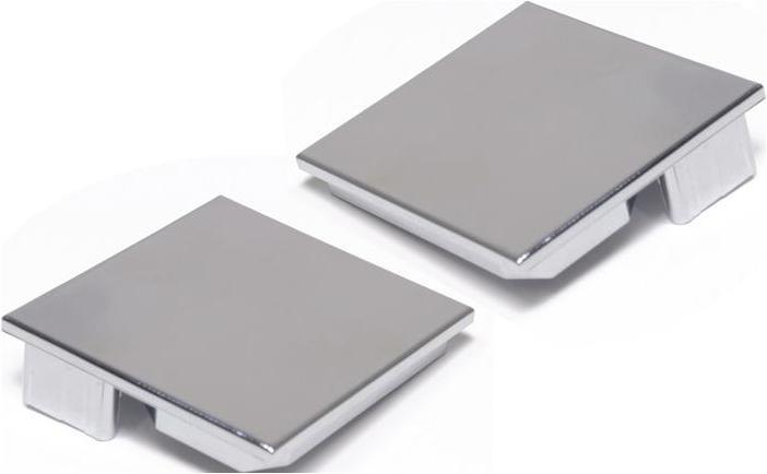 Produktbild L&S Endkappenset passend für Quattro Mini Chrom