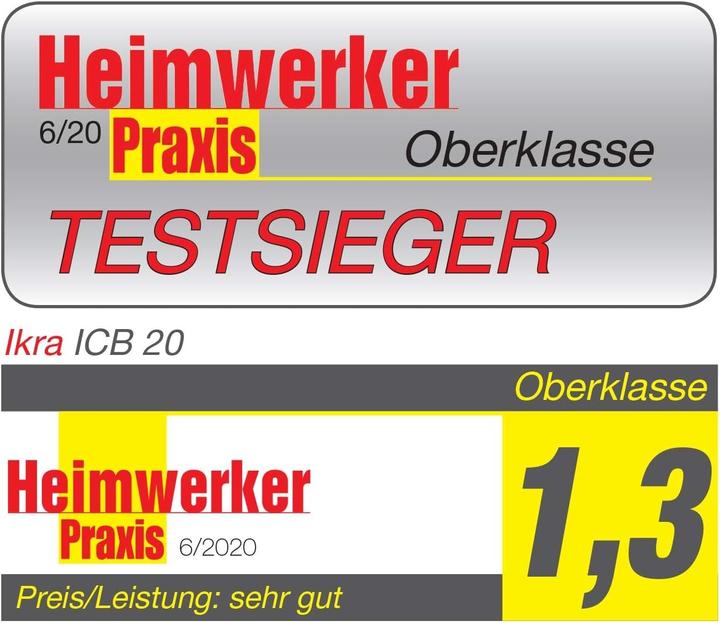 Actual product image Ikra Battery-powered leaf blower 20V 2Ah Mogatec ICB 20 (Rechargeable battery operated, Leaf blower)