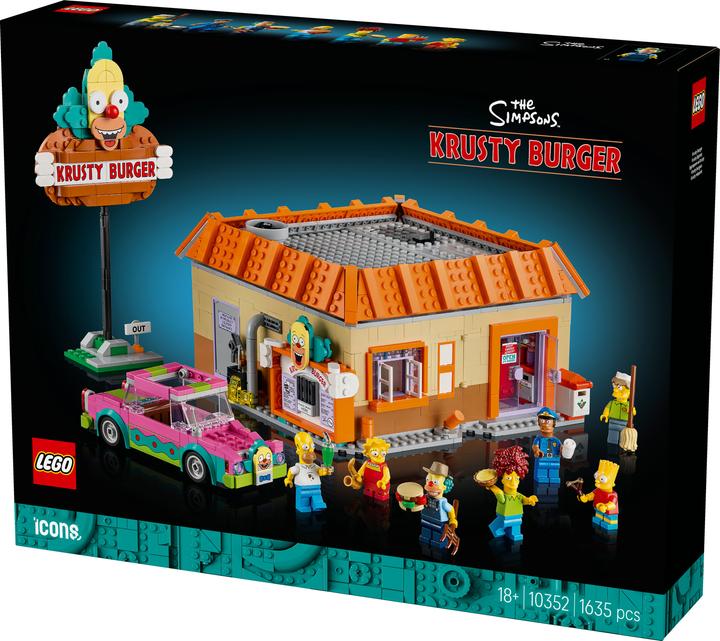 Image du produit LEGO Les Simpson : Krusty Burger (10352, LEGO Icons)