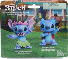Actual product image Just Play Lilo & Stitch minifigures 2-pack Scrump & Upside Down Stitch 7 cm
