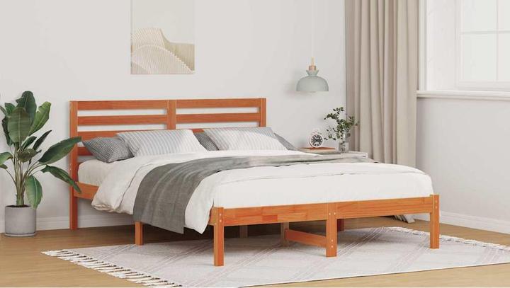 Produktbild vidaXL Plattformbettgestell (140 x 190 cm)