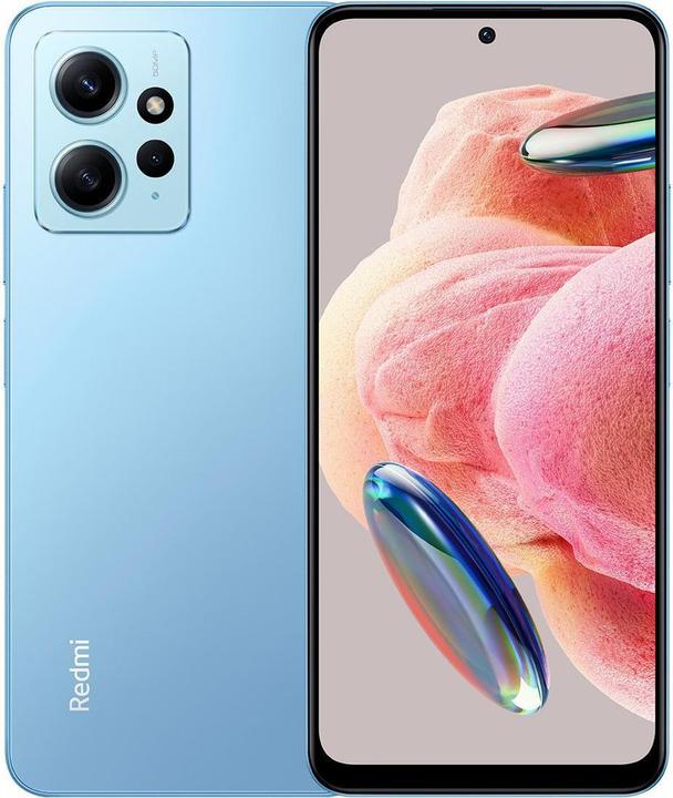 Actual product image Xiaomi Redmi Note 12 (128 GB, Ice Blue, 6.67", Dual SIM, 4G)