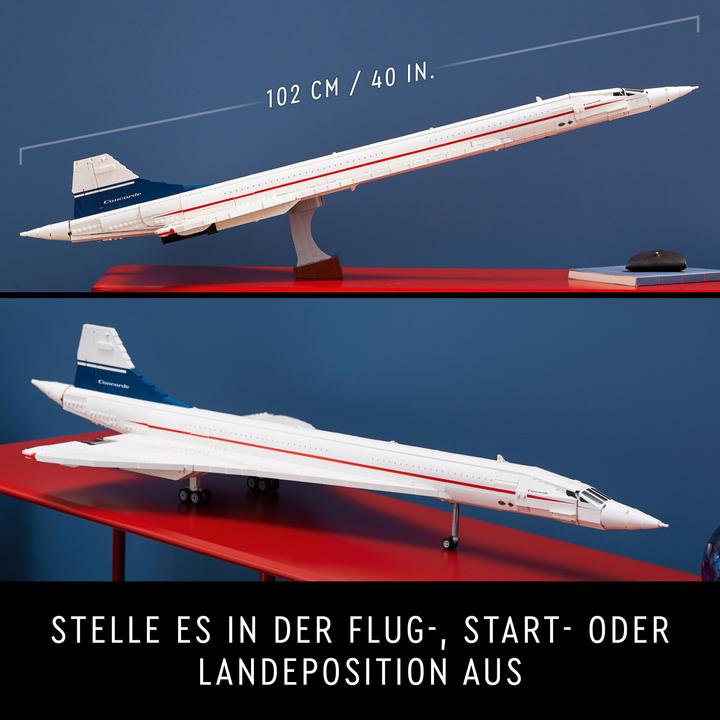 Produktbild LEGO Concorde (10318, LEGO Icons, LEGO Seltene Sets)