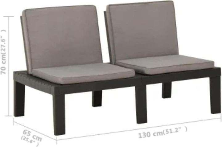 Produktbild vidaXL Garten Lounge Set