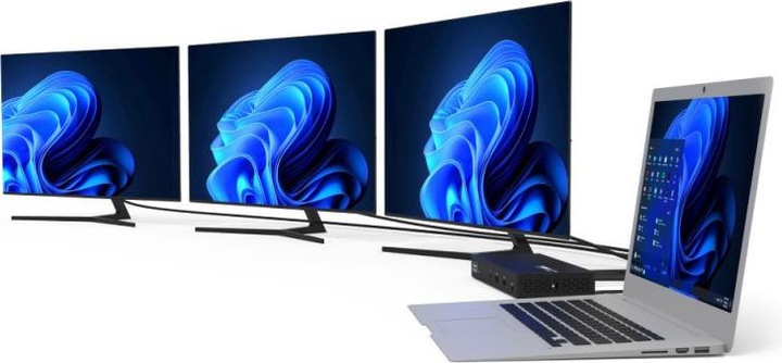 Produktbild Port Designs Triple Docking Station (USB-C, 3 Ports)