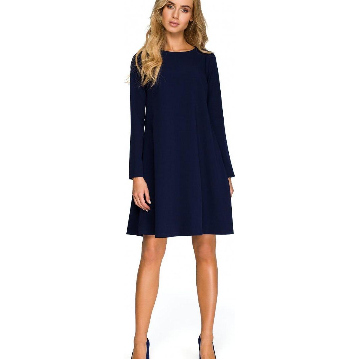 Stylove, Damen, Kleider, Cocktailkleid, Blau, (XL)