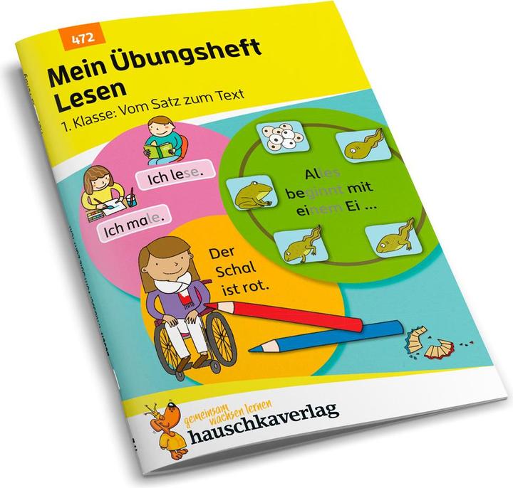 Produktbild Mein Übungsheft Lesen - 1. Klasse: Vom Satz zum Text, A5-Heft (Deutsch, Mascha Greune, Agnes Spiecker, 2021)