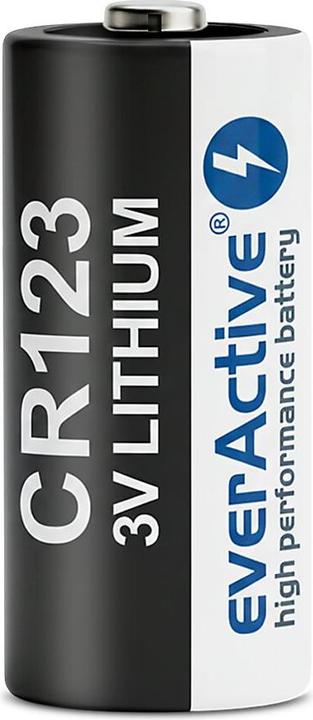 Actual product image Everactive CR123 1BL 1500mAh Lithiumbatterie (1 pcs., RCR123A, 1500 mAh)