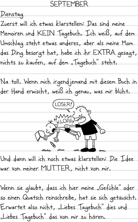 Produktbild Gregs Tagebuch 01. Von Idioten umzingelt (Deutsch, Jeff Kinney, 2011)