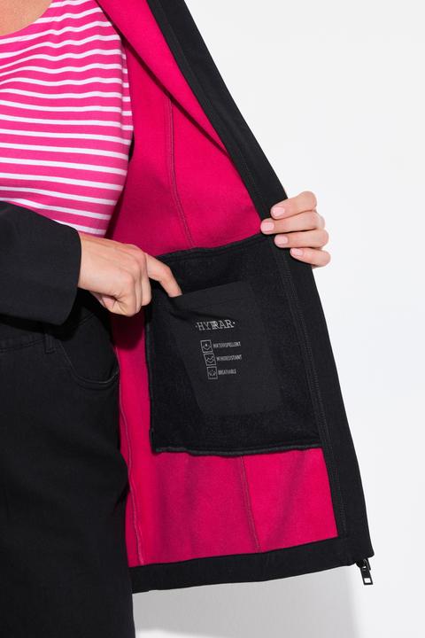 Produktbild Ulla Popken HYPRAR Long-Softshelljacke, wasserabweisend, A-Linie (42, 44)