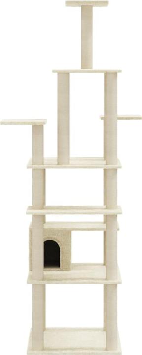 Produktbild vidaXL Katzenbaum (183 cm, Dunkelgrau)