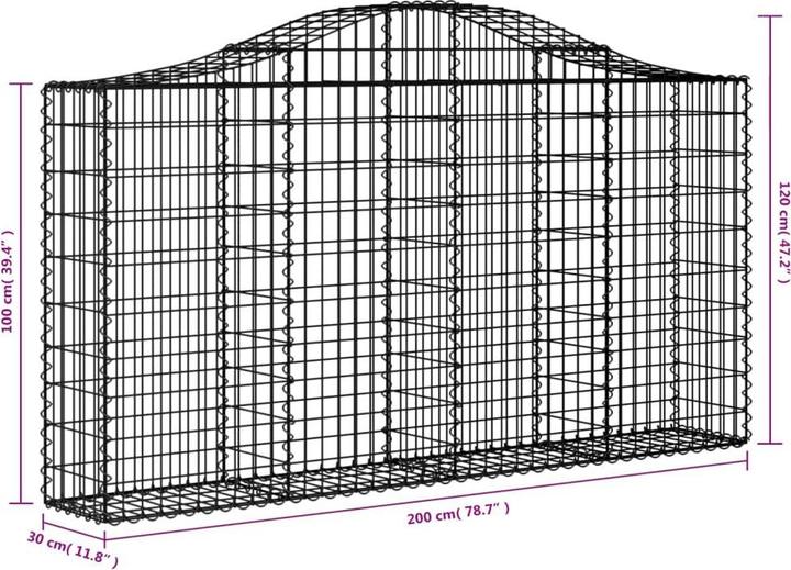 Actual product image VidaXL Gambion