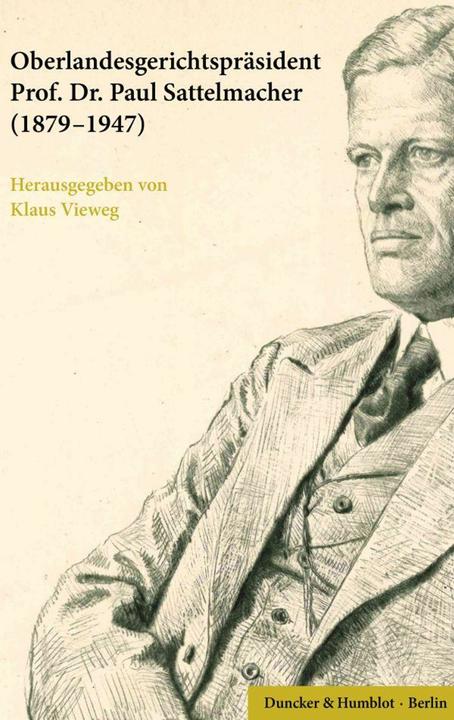 Produktbild Oberlandesgerichtspräsident Prof. Dr. P (Deutsch, Klaus Vieweg, 2025)