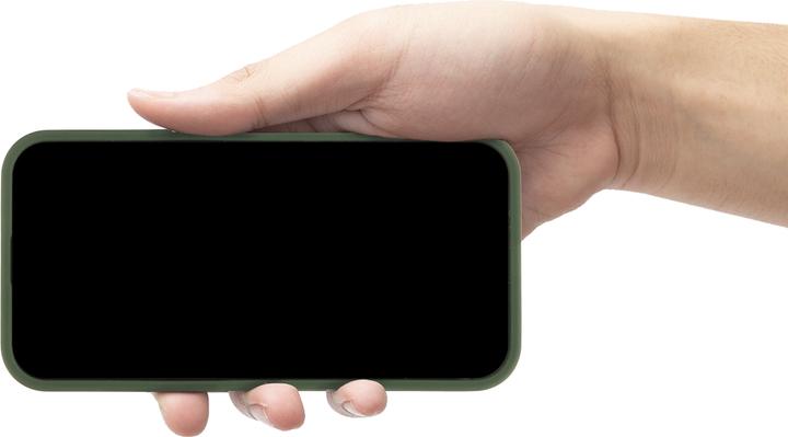 Actual product image Mobiparts Hardcover Apple iPhone 16 Plus Satin Green (Magsafe Compatible) (Apple iPhone 16 Plus)