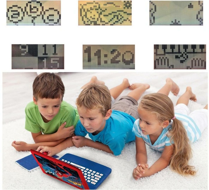 Immagine prodotto Lexibook Computer portatile bilingue, Spiderman (Tedesco, Inglese)