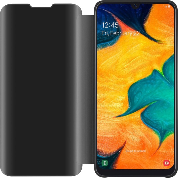 Immagine prodotto Cadorabo Copertina per specchietto retrovisore Smart View a libro (Samsung Galaxy A20, Samsung Galaxy A30)