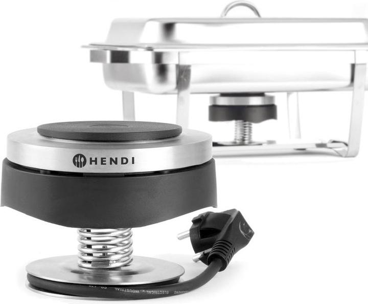 Hendi Chafing Dish Heizung - 230 V - Ø130x(H)100 mm 500 W