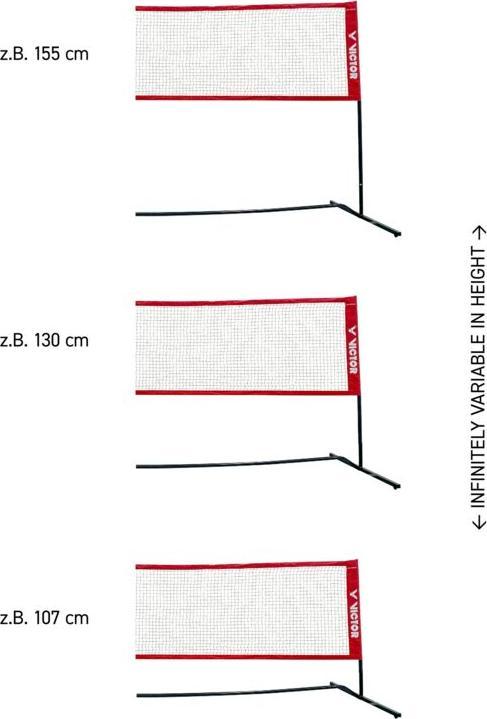 Actual product image Victor Badminton Net Premium